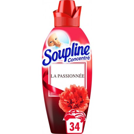 Soupline Adoucissant Concentré Parfum La Passionnée 800ml