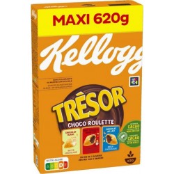 Kellogg's Céréales Trésor Choco Roulette 620g