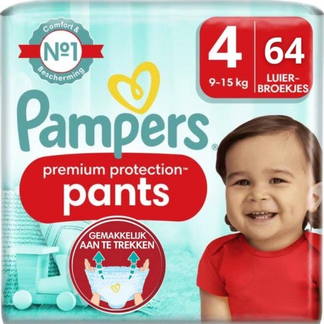 Pampers Culottes Premium Protection Pants Taille 4 x64
