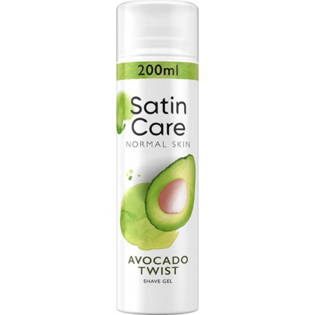 GILLETTE GEL A RASER SATIN Avocado Twist 200ml