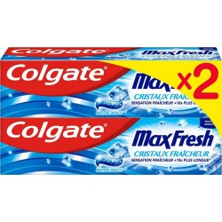 Colgate Dentifrice Max Fresh original 2x75ml 150ml