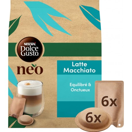 NESTLE 6 ST LATTE STBCKS x6 CAPS