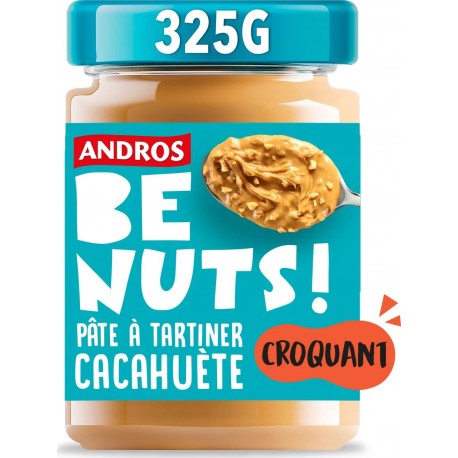 ANDROS 325G PAT CACAHUET CROQ AN