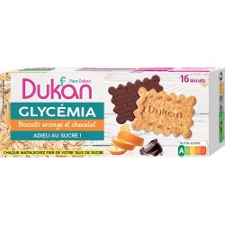 DUKAN Biscuits orange et chocolat 16 biscuits