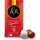 L'OR Café Capsules Espresso Intensité 10 Compatible Nespresso 10 capsules