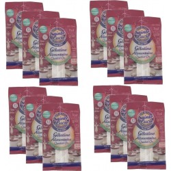 Sainte Lucie Lot 12x Gélatine Alimentaire Sachet 12g les 12 unités de 0.01Kg