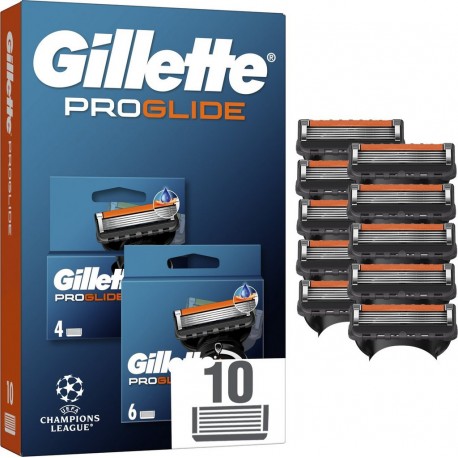 GILLETTE Lames de rasoir Pour Homme ProGlide lot de 2 paquets de 6 lames