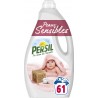 PERSIL Lessive Liquide Au savon de Marseille Peaux Sensible le bidon de 2,565L