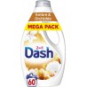 DASH Lessive liquide Ambre & Orchidée le bidon de 2700ml