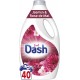 DASH Lessive liquide Jasmin et Rose de Mai le bidon de 1800ml