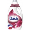 DASH Lessive liquide Jasmin et Rose de Mai le bidon de 1800ml