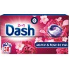 DASH Lessive capsules Jasmin Rose de Mai 38 capsules