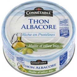CONNÉTABLE THON MSC Huile d’olive bio 160g
