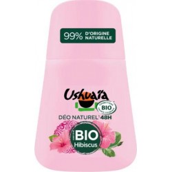 USHUAIA Déodorant bille Bio 48h Hibiscus 50ml