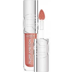 L'OREAL PARIS Huile à lèvres Repulpante Fini brillant Teinte Nude Macaron (650) Plump Ambition le gloss