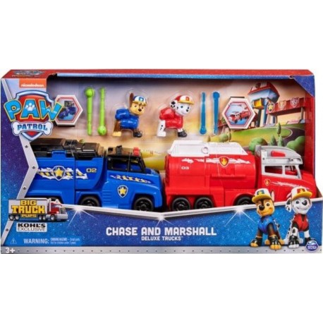 SPINMASTER Camion avec Figurine Chase et Marshall