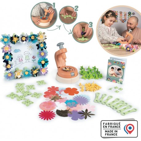 SMOBY Jeu loisir créatif Crea déco fleurs