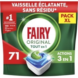 FAIRY Tablettes Lave-Vaisselle All In One Regular