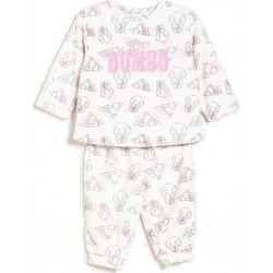 DISNEY Pyjama bébé blanc cassé 12 mois Dumbo