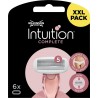 WILKINSON Lames de rasoir Pour Femme 5 Lames Skin-Perfect Intuition Complete Designed For Tricky Areas Slim Design