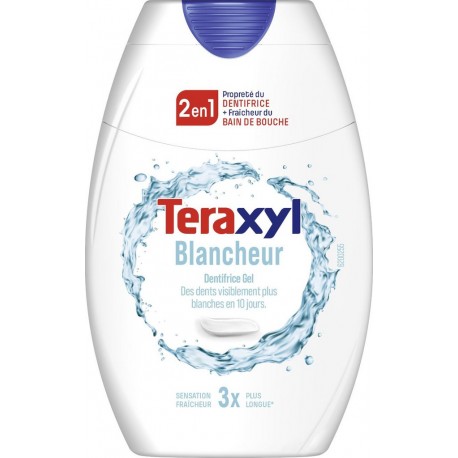 TERAXYL Dentifrice 2en1 Blancheur Fraîcheur Longue Durée