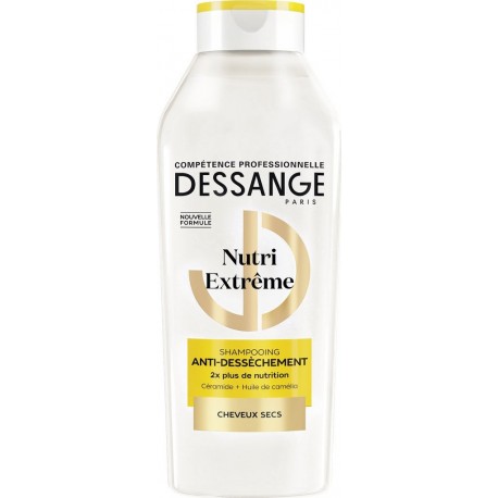 DESSANGE Shampoing Anti-dessèchement pour Cheveux désechés Nutri-Extrême