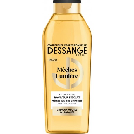 DESSANGE Shampoing Raviveur d'éclat pour Cheveux méchés Mèches Lumière