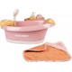 Smoby Baby Nurse - Baignoire Balnéo - pour Poupons Jusqu'à 42cms