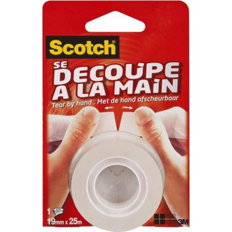 SCOTCH RUBAN TRANSP 25M
