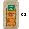 Grain De Frais Lot 3x Quinoa France Paquet 500g les 3 unités de 0.5Kg