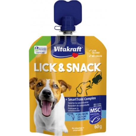VITAKRAFT Snack Chien Lick & Snack Saumon SmartTrain Complex