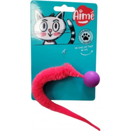 AIME Jouet pour Chat Balle avec Queue