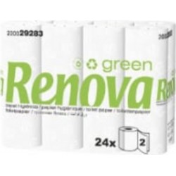 Renova Papier Wc 24 Rouleaux Blanc 2 Plis