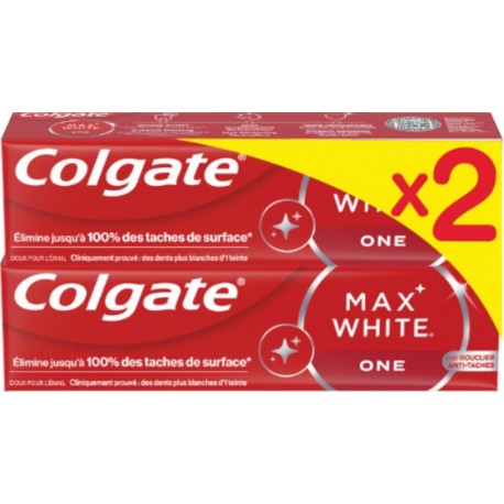 COLGATE Dentifrice Max White One