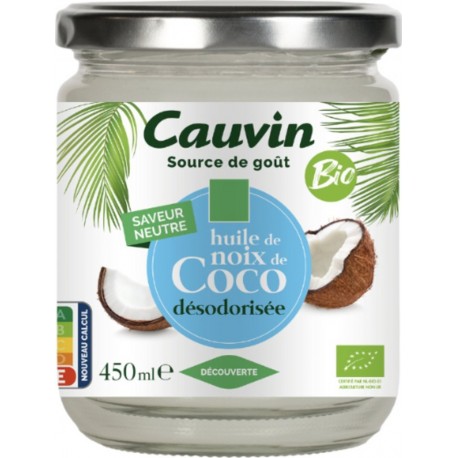 CAUVIN Huile de Coco Désodorisée