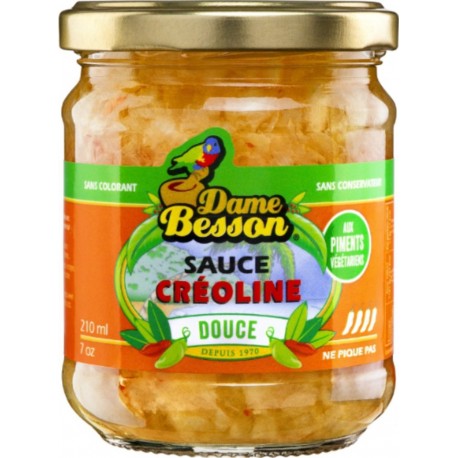 DAME BESSON sauce créoline douce 21cl