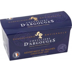 CHEVALIERS D'ARGOUGES Assortiment de Chocolats Lait 185g