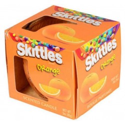Skittles Orange Bougie Parfumée Orange