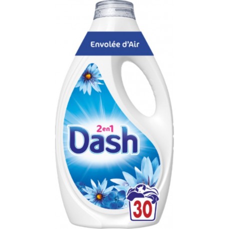 DASH Lessive Liquide 2en1 Envolée d'Air