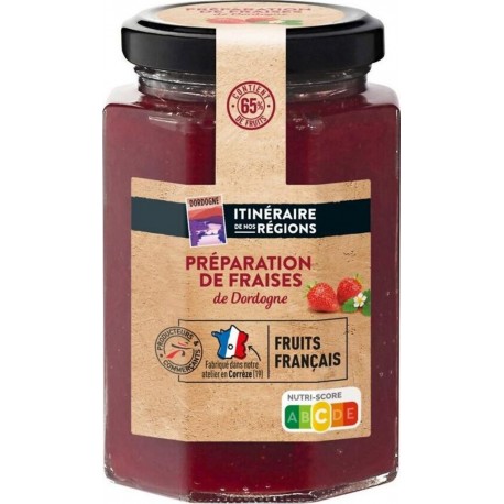 Itinéraire De Nos Régions PREPARATION de FRAISES de DORDOGNE 315g