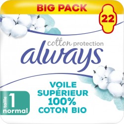 ALWAYS X22 SER BIO COT NRML PLUS