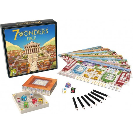 ASMODEE 7 WONDERS DICE