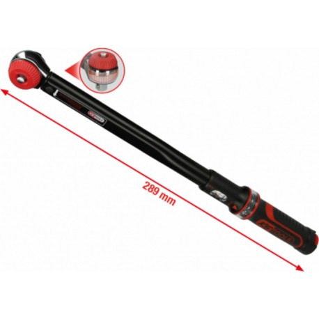 Clé dynamométrique ERGOTORQUEprécision® 1/4'', 1-5 Nm KS Tools 516.1402