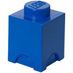 LEGO Storage Brick Boîte de Rangement bleu x1