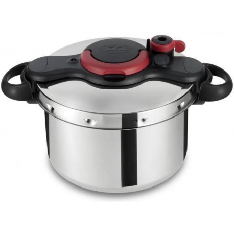 SEB Cocotte minute CLIPSOMINUT'® EASY 9 litres + Kit stérilisation + Livret de recettes P4624922