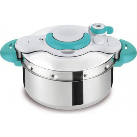 SEB Autocuiseur CLIPSO MINUT EASY BLUE Cocotte minute 4,5L P4620616