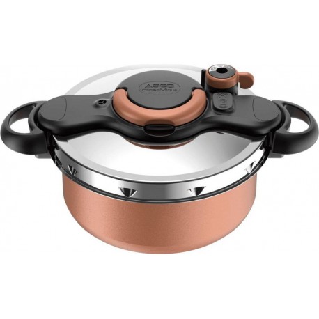 SEB Autocuiseur ClipsoMinut Duo Copper 5L