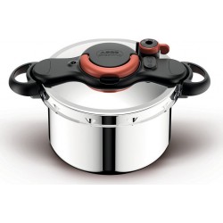 SEB Autocuiseur - Cocotte minute TM Autocuiseur ClipsoMinut terracotta collection 7.5L