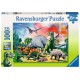Ravensburger Puzzle 100 p XXL - Au milieu des dinosaures