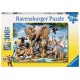 Ravensburger Puzzle 300 p XXL - Mes amis d'Afrique